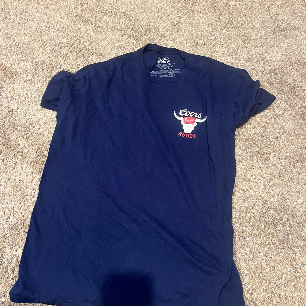 Door banquet graphic logo tee shirt
